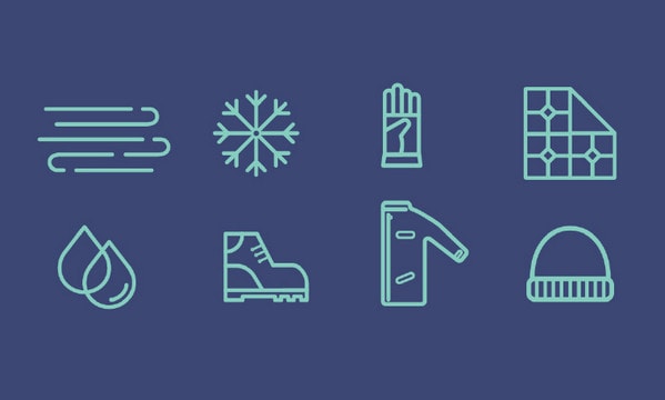 Winter Icons by Stacia Burtis