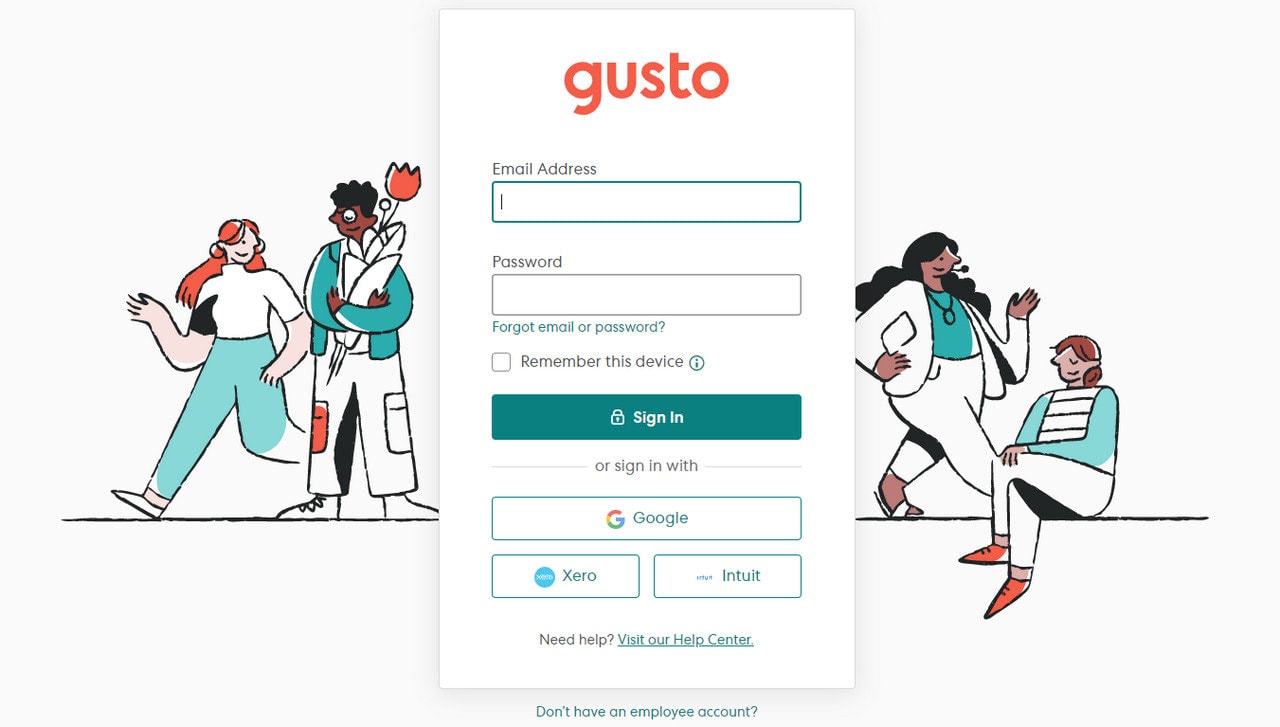 Gusto Login