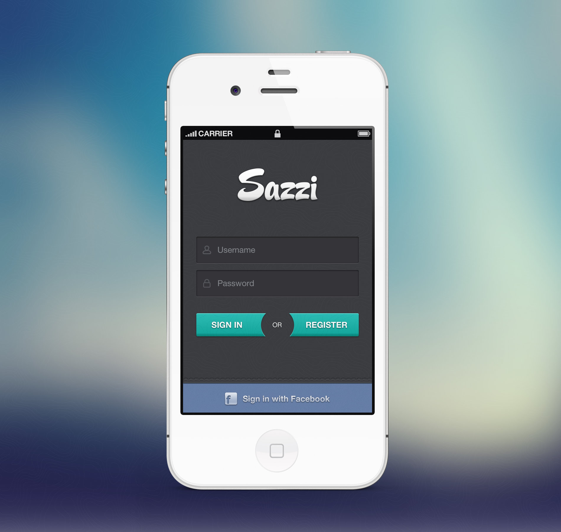 Sazzi Login by Ionut Zamfir