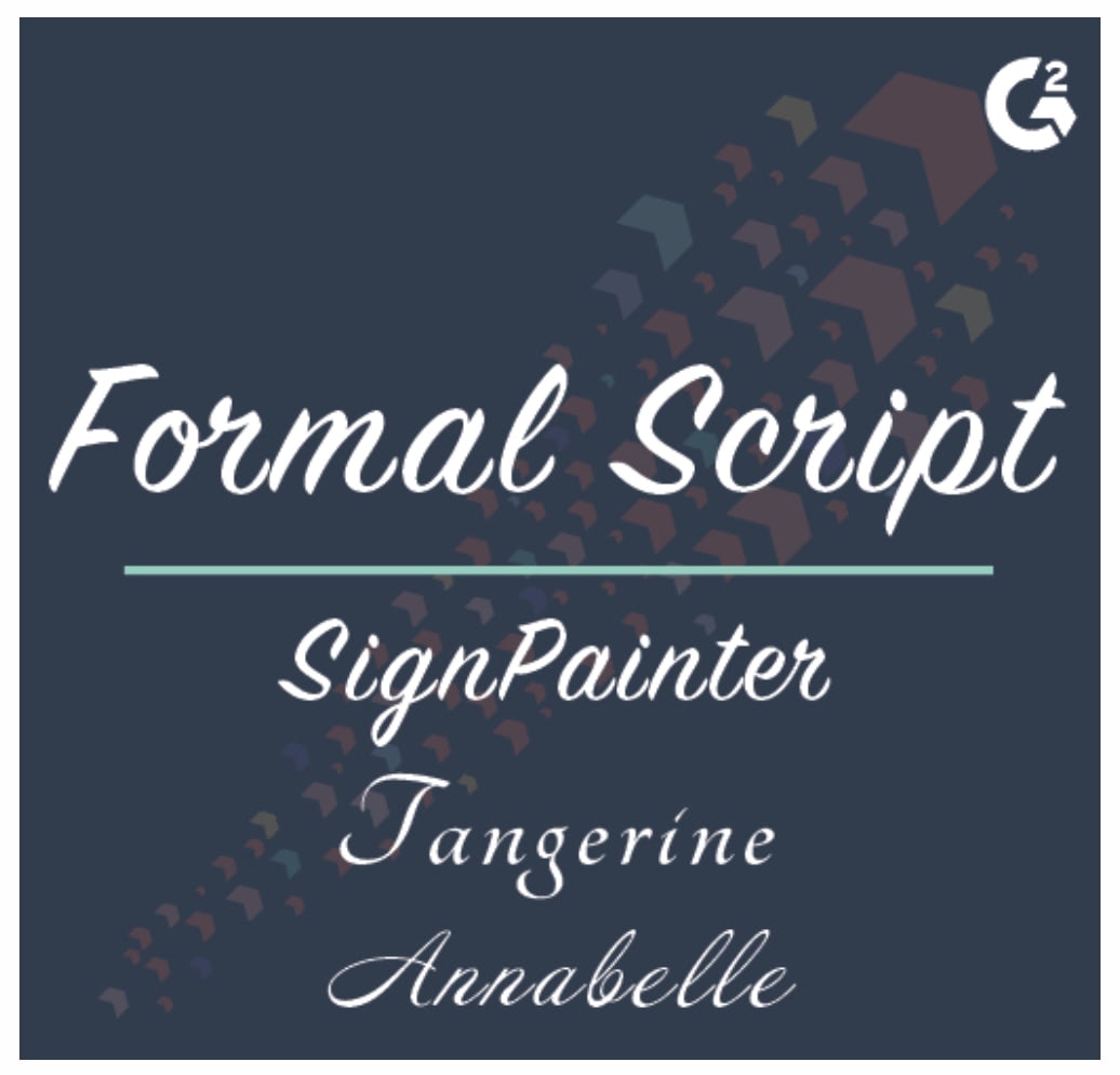 Script font